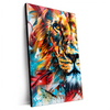 Xxl Wandbild Der Loewe Urban Style Hochformat Produktvorschau Seitlich