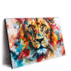 Xxl Wandbild Der Loewe Urban Style Querformat Produktvorschau Seitlich