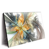 Xxl Wandbild Digitale Blumen No 1 Querformat Produktvorschau Seitlich