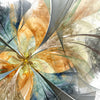 Xxl Wandbild Digitale Blumen No 1 Querformat Zoom