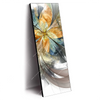 Xxl Wandbild Digitale Blumen No 1 Schmal Produktvorschau Seitlich