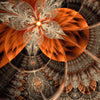 Xxl Wandbild Digitale Blumen No 2 Quadrat Zoom