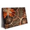 Xxl Wandbild Digitale Blumen No 2 Querformat Produktvorschau Seitlich
