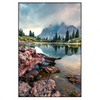 Xxl Wandbild Dramatischer Morgenblick Am See Hochformat Produktvorschau Frontal