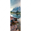 Xxl Wandbild Dramatischer Morgenblick Am See Schmal Motivvorschau