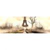 Xxl Wandbild Eifelturm Am Abstellgleis Panorama Motivvorschau