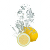 Xxl Wandbild Ein Spritzer Zitrone Hochformat Motivvorschau
