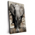 Xxl Wandbild Elefant Bricht Durch Mauer Hochformat Produktvorschau Seitlich