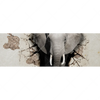Xxl Wandbild Elefant Bricht Durch Mauer Panorama Motivvorschau