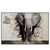 Xxl Wandbild Elefant Bricht Durch Mauer Querformat Produktvorschau Frontal