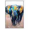 Xxl Wandbild Elefant Farben Der Wildnis Hochformat Produktvorschau Frontal