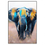 Xxl Wandbild Elefant Farben Der Wildnis Hochformat Produktvorschau Frontal