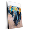 Xxl Wandbild Elefant Farben Der Wildnis Hochformat Produktvorschau Seitlich