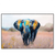 Xxl Wandbild Elefant Farben Der Wildnis Querformat Produktvorschau Frontal