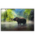 Xxl Wandbild Elefant Im Wasser Querformat Produktvorschau Frontal