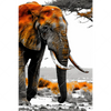 Xxl Wandbild Elefant Kraft Der Wildnis Hochformat Motivvorschau