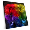 Xxl Wandbild Elefant Pop Art No 2 Quadrat Produktvorschau Seitlich