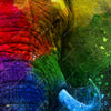 Xxl Wandbild Elefant Pop Art No 2 Querformat Zoom