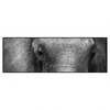 Xxl Wandbild Elefant Schwarzweiss Panorama Produktvorschau Frontal
