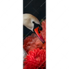 Xxl Wandbild Eleganter Schwan Mit Blumen Schmal Motivvorschau