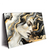 Xxl Wandbild Elegantes Gold Schwarzes Portraet Querformat Produktvorschau Seitlich