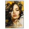 Xxl Wandbild Estelle Dynamische Portraetkunst Hochformat Produktvorschau Frontal