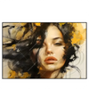 Xxl Wandbild Estelle Dynamische Portraetkunst Querformat Produktvorschau Frontal
