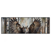 Xxl Wandbild Eule Im Birkenwald Panorama Produktvorschau Frontal