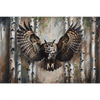 Xxl Wandbild Eule Im Birkenwald Querformat Motivvorschau
