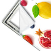 Xxl Wandbild Exotische Fruechte Quadrat Materialvorschau