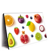 Xxl Wandbild Exotische Fruechte Querformat Produktvorschau Seitlich