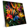 Xxl Wandbild Exotische Tropische Pflanzen Quadrat Produktvorschau Seitlich