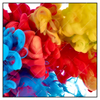 Xxl Wandbild Farbe Im Wasser Bunt Quadrat Produktvorschau Frontal