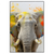 Xxl Wandbild Farbenexplosion Mit Elefant Hochformat Produktvorschau Frontal