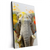 Xxl Wandbild Farbenexplosion Mit Elefant Hochformat Produktvorschau Seitlich