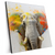 Xxl Wandbild Farbenexplosion Mit Elefant Quadrat Produktvorschau Seitlich