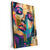 Xxl Wandbild Farbexplosion Portraet Florence Hochformat Produktvorschau Seitlich