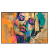 Xxl Wandbild Farbexplosion Portraet Florence Querformat Produktvorschau Frontal