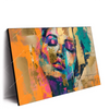 Xxl Wandbild Farbexplosion Portraet Florence Querformat Produktvorschau Seitlich
