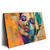 Xxl Wandbild Farbexplosion Portraet Florence Querformat Produktvorschau Seitlich