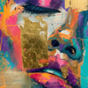 Xxl Wandbild Farbexplosion Portraet Florence Querformat Zoom