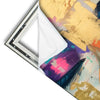 Xxl Wandbild Farbexplosion Portraet Florence Schmal Materialvorschau