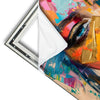 Xxl Wandbild Farbexplosion Portraet Lola Hochformat Materialvorschau