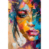 Xxl Wandbild Farbexplosion Portraet Lola Hochformat Motivvorschau