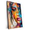 Xxl Wandbild Farbexplosion Portraet Lola Hochformat Produktvorschau Seitlich
