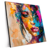 Xxl Wandbild Farbexplosion Portraet Lola Quadrat Produktvorschau Seitlich