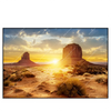Xxl Wandbild Felsen In Wueste Querformat Produktvorschau Frontal