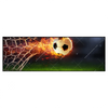 Xxl Wandbild Feuriger Fussball Panorama Produktvorschau Frontal