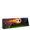 Xxl Wandbild Feuriger Fussball Panorama Produktvorschau Seitlich