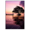 Xxl Wandbild Fischer Auf Boot Sonnenaufgang Hochformat Produktvorschau Frontal